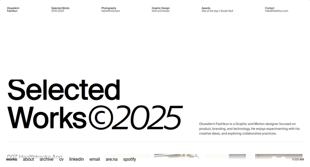 Oluwafemi Fashikun preview